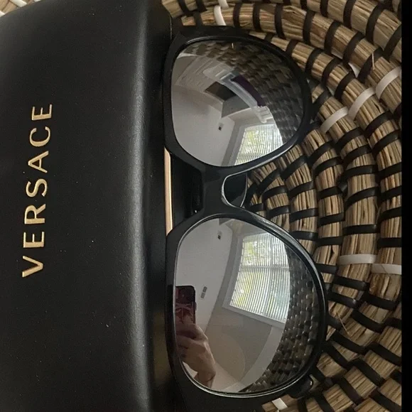 Versace | Accessories | Nwot Versace Mod 437 Black Designer  display picture 3